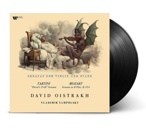 Muzica - David Oistrakh - Devil's Trill' Sonata/Mozart: Sonata in B-flat, K454: Sonatas for Violin and Piano - LP