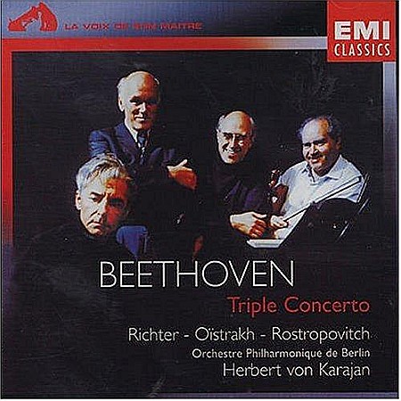 CD - David Oistrakh, Sviatoslav Richter-Triple Concerto-Beethoven-CD