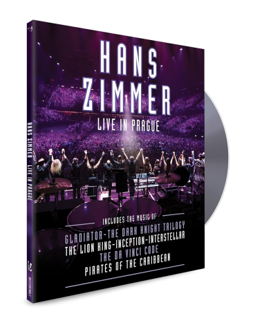 BD Bluray Disc - Eaglevision Europe-Hans Zimmer Live In Prague-BD
