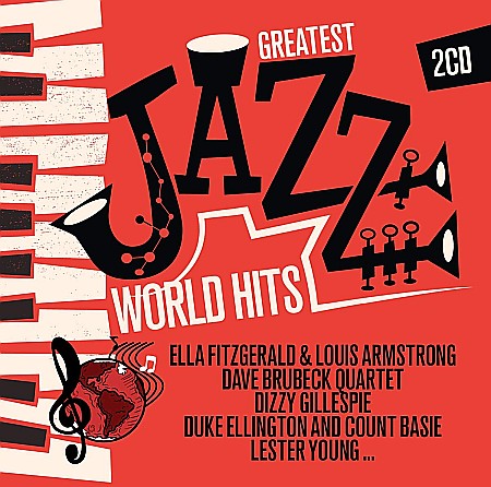 CD - Louis Armstrong & Ella Fitzgerald - Greatest Jazz World Hits - 2CD