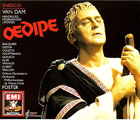 CD - Enescu - Jose van Dam, Barbara Hendricks, Brigitte Fassbaender, Marjana Lipovsek, Orchestre Philharmonique De Monte-Carlo, Lawrence Foster – Oedipe - 2CD