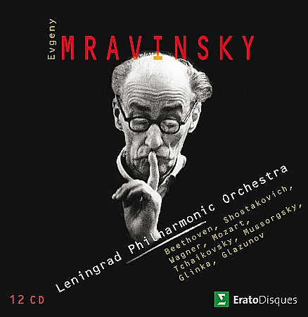 CD - Evgeny Mravinsky-Mravinsky Conducts The Leningrad Philharmonic Orchestra-12CD