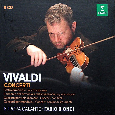 CD - Fabio Biondi - Vivaldi: Concerti - 9CD