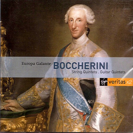 CD - Fabio Biondi, Europa Galante - Boccherini : String & Guitar Quintets - 2CD