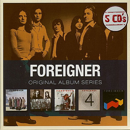 CD - Foreigner â€Žâ€“ Original Album Series-5CD