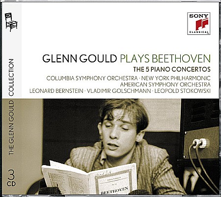 CD - Glenn Gould - Glenn Gould Plays Beethoven: The 5 Piano Concertos - 3CD