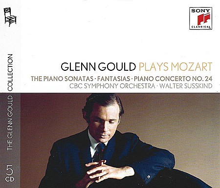 CD - Glenn Gould - Glenn Gould Plays Mozart - 5CD