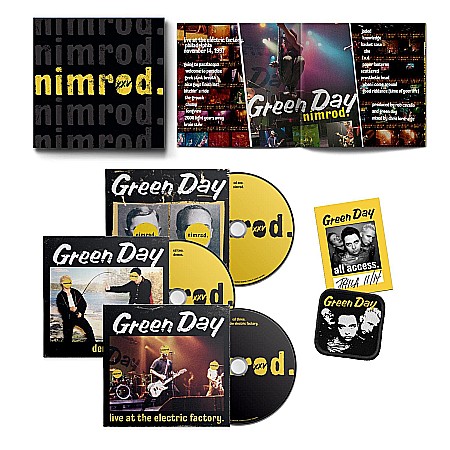 CD - Green Day - Nimrod. XXV - 3CD