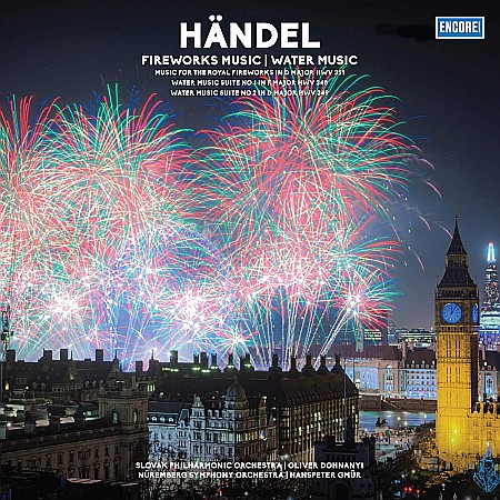 Vinyl - Slovak Philharmonic Orchestra, Nuremberg Philharmonic - Handel - Fireworks Music - LP