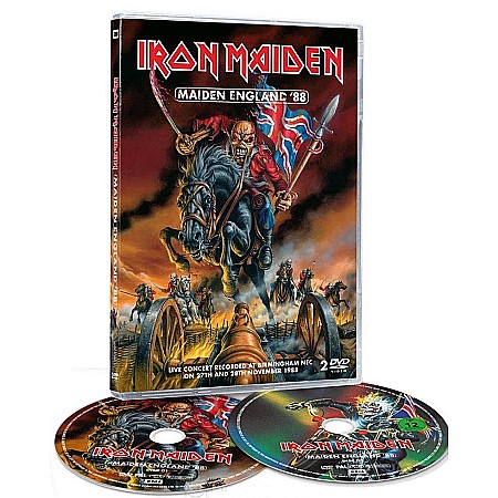 DVD - Iron Maiden-Maiden England-2DVD