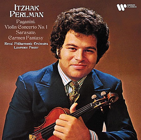 Vinyl - Itzhak Perlman - Paganini: Violin Concerto No. 1 & Sarasate: Carmen Fantasy - LP