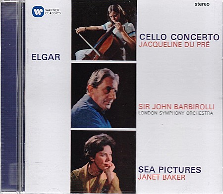 CD - Jacqueline Du Pre/Dame Janet Baker - Elgar: Cello Concerto - Sea Pictures - Overture: 'Cockaigne' - CD