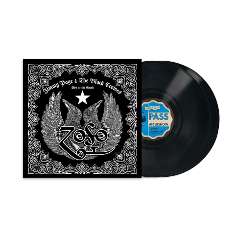 Vinyl - Jimmy Page & The Black Crowes - Live At The Greek Lp Black - 2LP