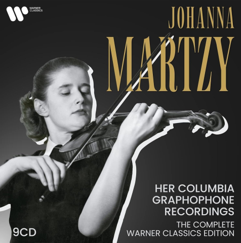 CD - Johanna Martzy - The Complete Warner Recordings - 9CD