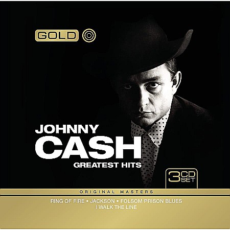 CD - Johnny Cash (from The Highwaymen)-Gold - Greatest Hits-3CD