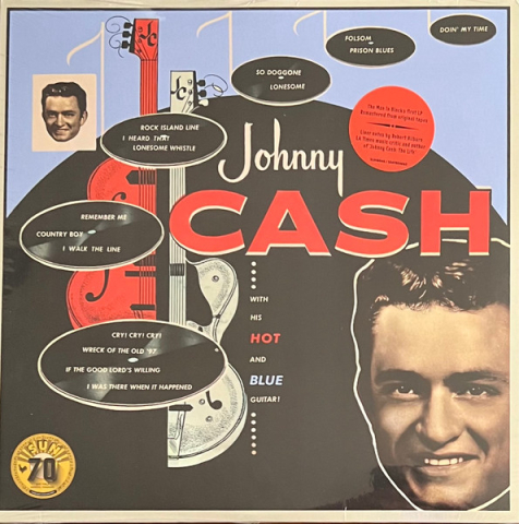 Vinyl - Johnny Cash - With His Hot And Blue Guitar - LP