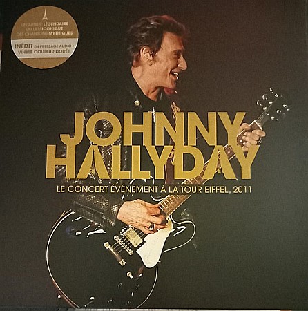 Vinyl - Johnny Hallyday - Le Concert Evenement A La Tour Eiffel, 2011 - LP