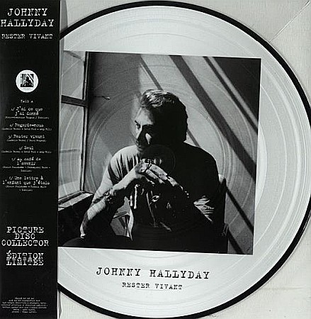 Vinyl - Johnny Hallyday - Rester Vivant (10Eme Anniversaire) - 2LP