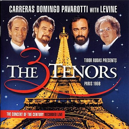 CD - Jose Carreras,Luciano Pavarotti, Placido Domingo-Drei Tenore In Paris 1998-Pietri, Lara, Grieg, Dalla, Bixio, Puccini, Schubert-CD