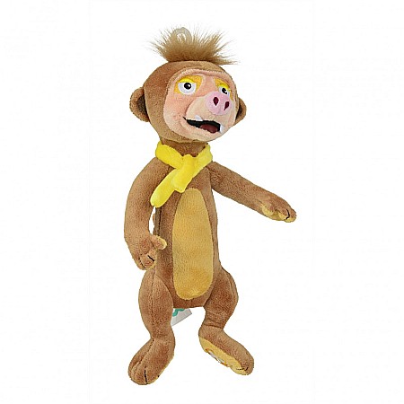 Jucarii & Distractie - Jucarie de plus Simba Nicotoy Frats 25 cm cu Fular Galben