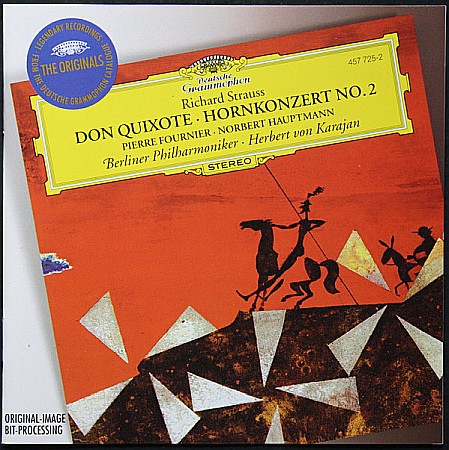 CD - Pierre Fournier, Norbert Hauptmann, Berliner Philharmoniker, Herbert von Karajan – Don Quixote, Hornkonzert No. 2 - CD