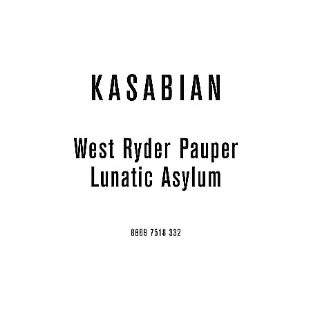 DVD - Kasabian-West Ryder Pauper Lunatic Asylum-CD+DVD