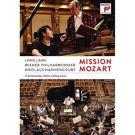 BD Bluray Disc - Lang Lang, Nikolaus Harnancourt, Wiener Philharmoniker-Mission Mozart-Wolfgang Amadeus Mozart-BD