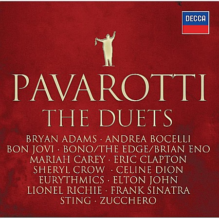 CD - Luciano Pavarotti, Elton John, Lionel Richie, Sheryl Crow, Emanuela Cortesi-The Duets-Falla, Franck, Richie, Mozart-CD