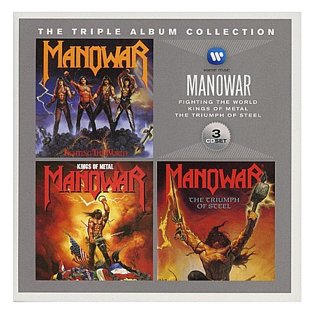CD - Manowar-The Triple Album Collection-3CD