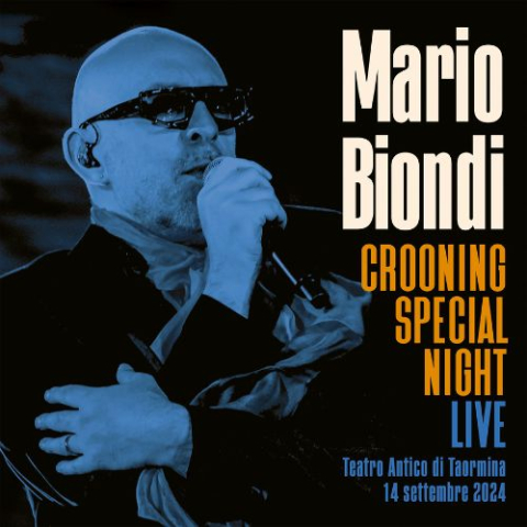 CD - Mario Biondi - Crooning Special Night - Live - Teatro Antico Di Taormina 2024 - 2CD