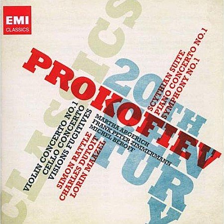 CD - Martha Argerich, Frank Peter Zimmermann, Michel Beroff, Janos Starker-20Th Century Classics-Prokofiev-2CD