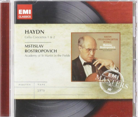 CD - Mstislav Rostropovich - Haydn: Cello Concertos - CD