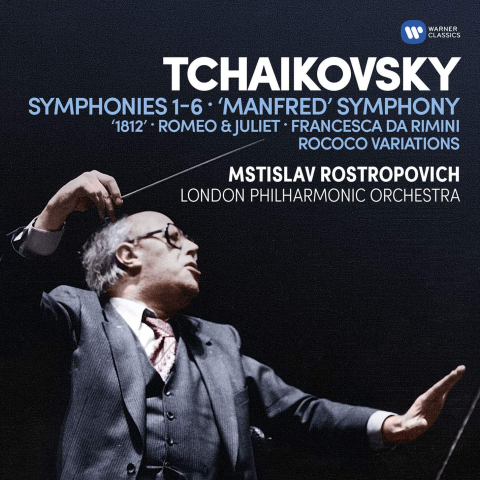 CD - Mstislav Rostropovich - Tchaikovsky: Symphonies 1-6, M - 6CD