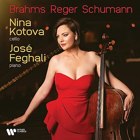 CD - Nina Kotova, Jose Feghali-Brahms/Reger/Schumann: Romantic Recital-CD