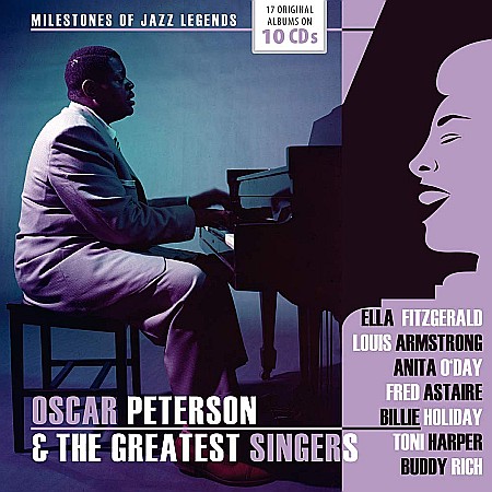CD - Oscar Peterson & The Greatest Singers - Original Albums - 10CD