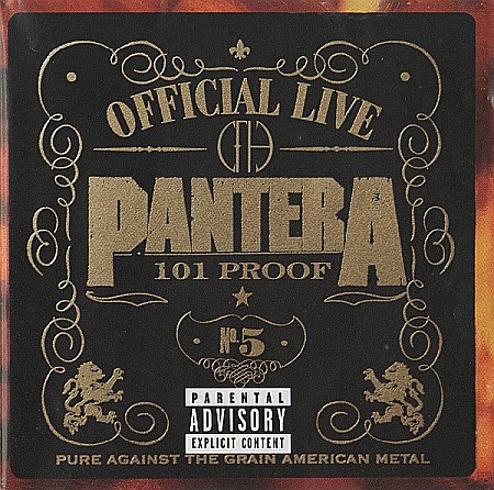 CD - Pantera - Official Live: 101 Proof - CD