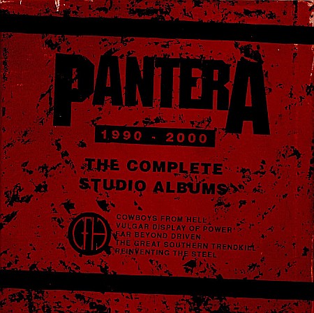 CD - Pantera-The Complete Studio Albums 1990-2000-5CD