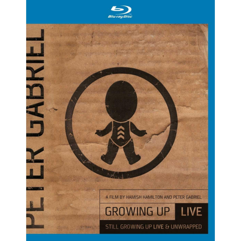 BD Bluray Disc - Peter Gabriel (from Genesis)-Growing Up Live + Still Growing Up Live & Unwrapped-BD+DVD