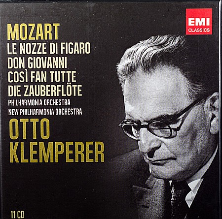 CD - Philharmonia Orchestra, New Philharmonia Orchestra, Otto Klemperer – Le Nozze Di Figaro - Don Giovanni - Cosi Fan Tutte - Die Zauberflote - 11CD