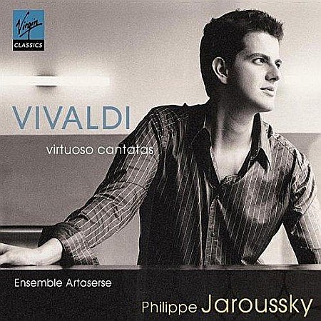 CD - Philippe Jaroussky, Jeremie Papasergio, Emilia Gliozzi,Claire Antonini, Yoko Nakamura-Virtuoso Cantatas-Vivaldi-CD