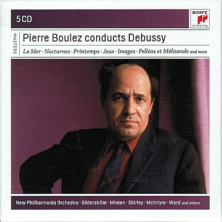 CD - Pierre Boulez - Pierre Boulez Conducts Debussy - 5CD