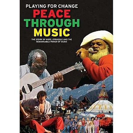 DVD - Playing For Change (Featuring Bono (from U2), Bob Marley, Grandpa Elliott)-Peace Through Music-DVD