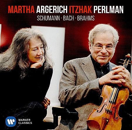 CD - Plays Schumann, Bach, Brahms - Martha Argerich And Itzhak Perlman - CD