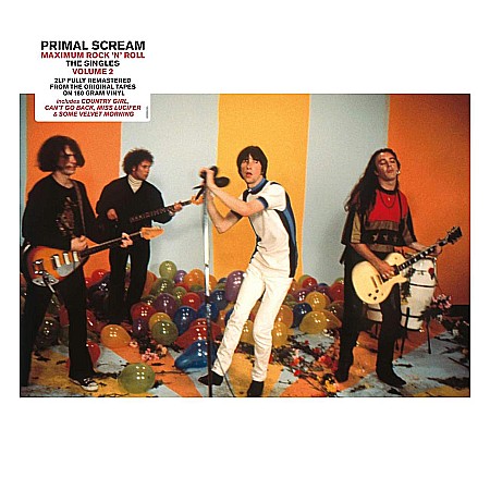 Vinyl - Primal Scream-Maximum Rock n Roll: The Singles volume 2 (Remastered) (180g Audiophile Pressing)-2LP