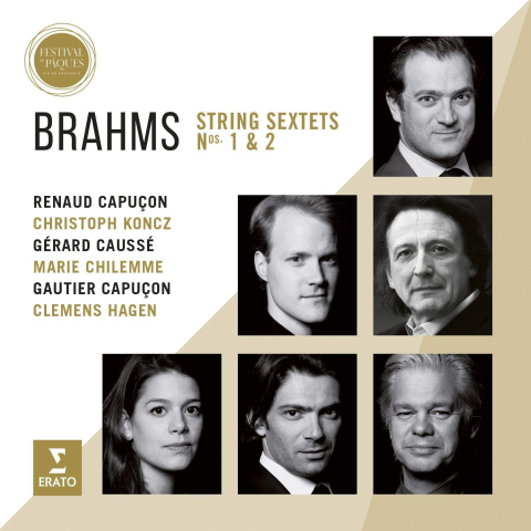 CD - Renaud Capucon - Brahms: String Sextets Nos. 1 & 2 - Live from Aix Easter Festival 2016 - CD