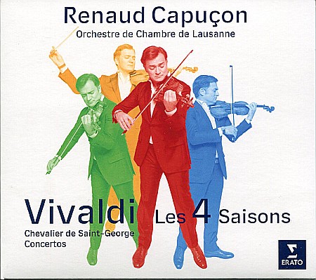 CD - Renaud Capucon â€“ Vivaldi: Les 4 Saisons/Chevalier de Saint-George: Concertos - CD
