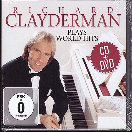 DVD - Richard Clayderman - Plays World Hits - 2CD+DVD