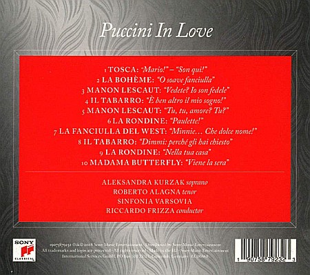 CD - Roberto Alagna, Aleksandra Kurzak - Puccini In Love - CD