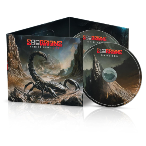 CD - Scorpions - Coming Home Live - 2CD