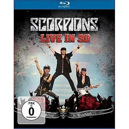 BD Bluray Disc - Scorpions-Get Your Sting And Blackout Live 2011 3D-BD